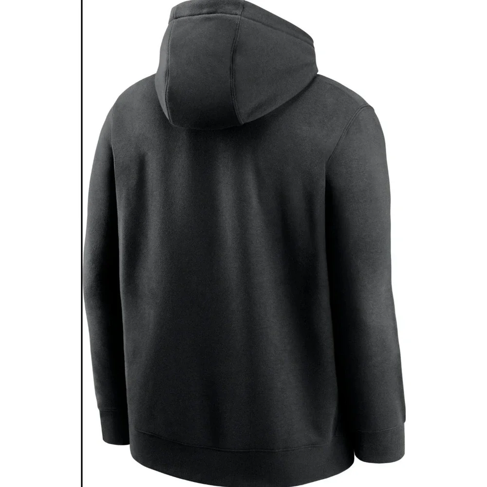 Nike New Orleans Saints NOLA Hoodie Mens Black Gold Fleur-De-Lis Sweatshirt 3XL